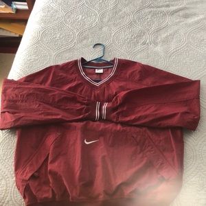 Vintage Nike Burgundy Windbreaker